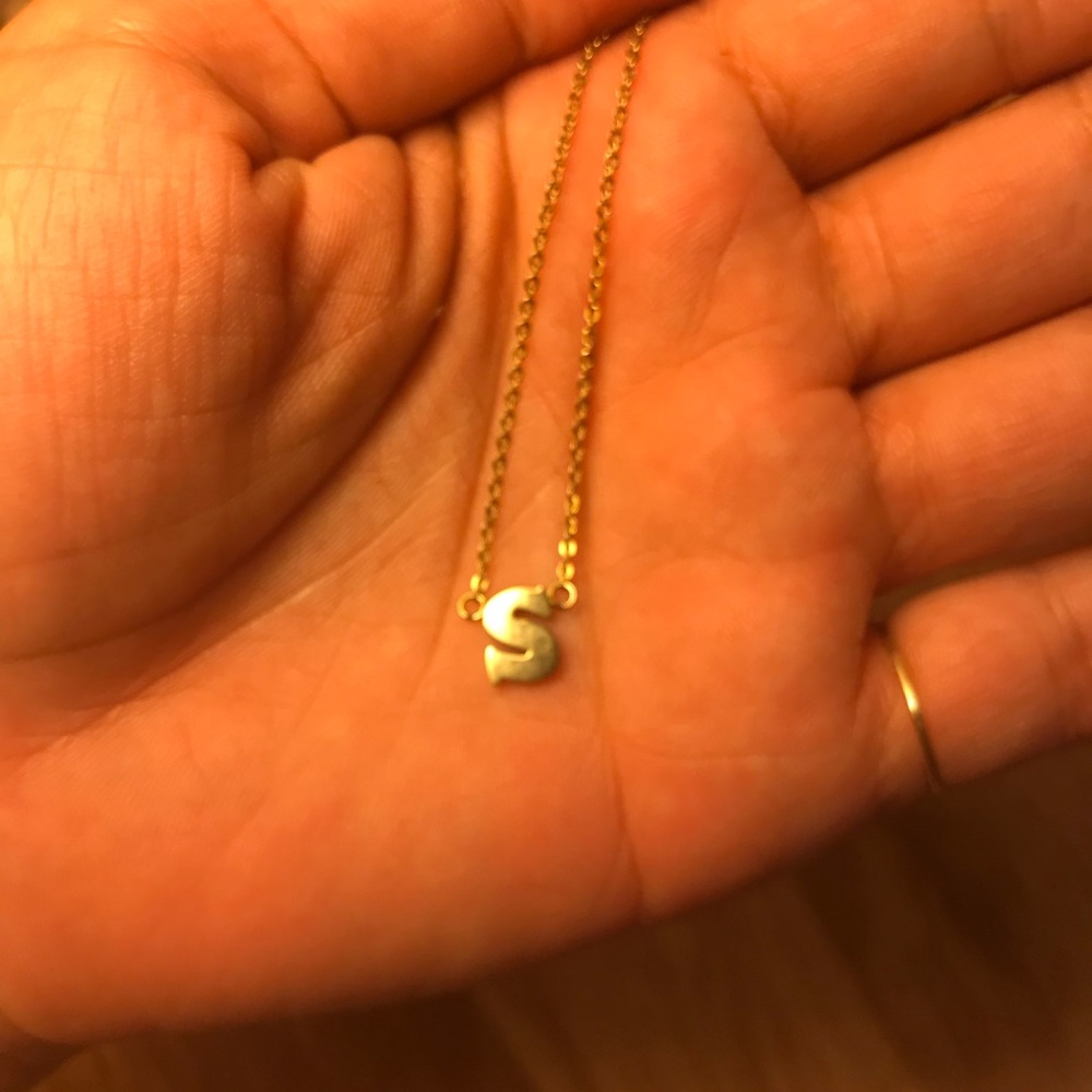 MINIMAL (REAL) GOLD NECKLACE